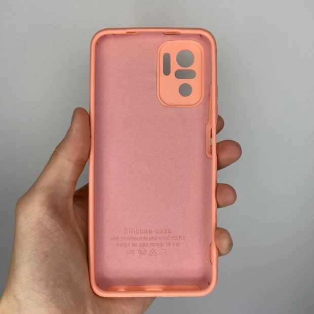 Силіконовий оригінальний 360 чохол для Xiaomi Redmi Note 10  /  Note 10S (ShutCam) (Лавандовий)