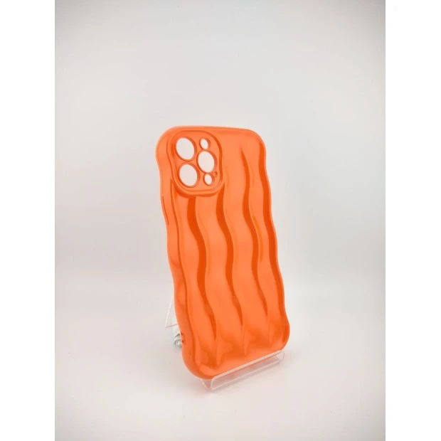 Чохол WAVE Lines Case для Apple iPhone 12 Pro (Помаранчевий)
