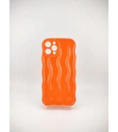 Чохол WAVE Lines Case для Apple iPhone 12 Pro (Помаранчевий)