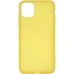 Силикон TPU Latex Apple iPhone 11 Pro Max (Желтый)