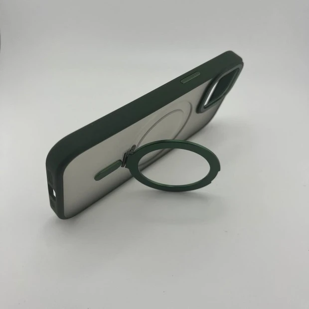 Чохол WAVE Premium Attraction з MagSafe для iPhone 15 (Зелений)
