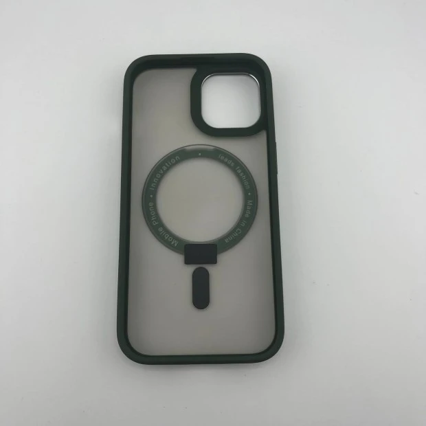 Чохол WAVE Premium Attraction з MagSafe для iPhone 15 (Зелений)