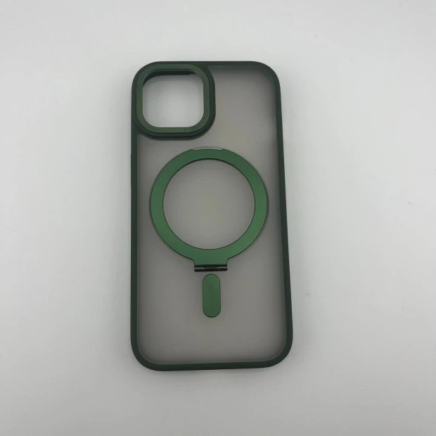 Чохол WAVE Premium Attraction з MagSafe для iPhone 15 (Зелений)