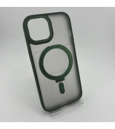 Чохол WAVE Premium Attraction з MagSafe для iPhone 15 (Зелений)