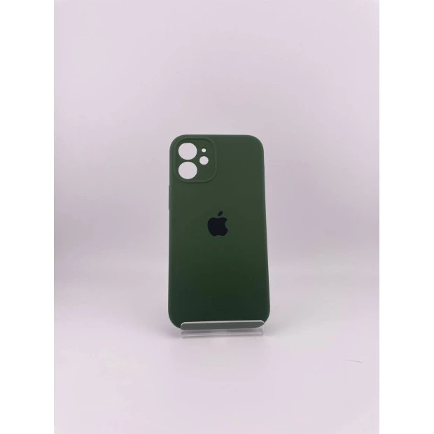 Силикон Original RoundCam Case Apple iPhone 12 Mini (73) Forest Green