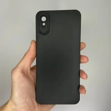 Силикон Lux Shotcam Xiaomi Redmi 9A (Чёрный)