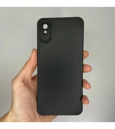 Силикон Lux Shotcam Xiaomi Redmi 9A (Чёрный)