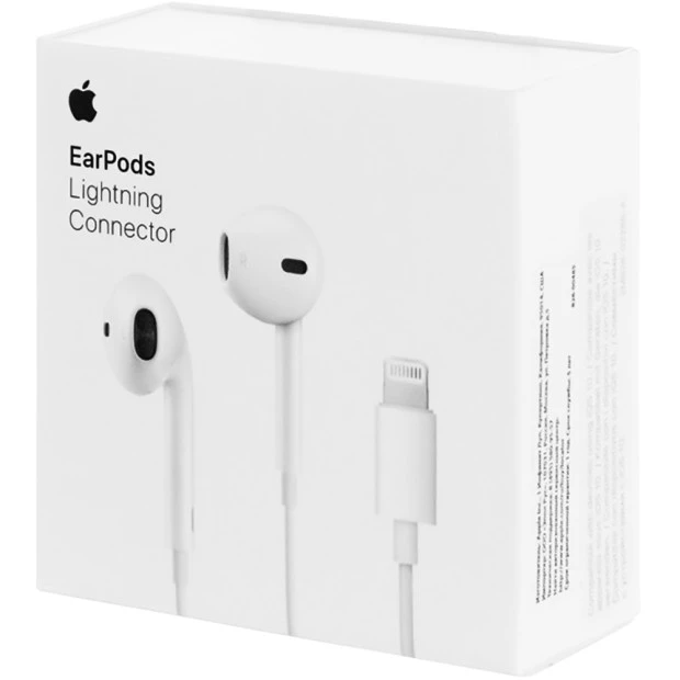 Наушники Apple EarPods Lightning 2019 (MNHF2 / MMTN2) (Original)