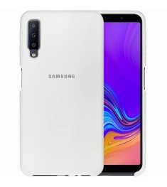 Силикон Original Case HQ Samsung Galaxy A7 (2018) A750 (Белый)
