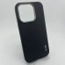 Накладка Blueo Premium Leather MagSafe для Apple iPhone 15 Pro (Чорний) Накладка Blueo Premium Leather MagSafe для Apple iPhone 15 Pro (Чорний)