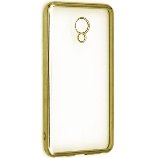 Силіконовий чохол UMKU Line для Meizu M5c (Золотий)