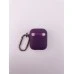 Чохол для навушників Full Silicone Case with Microfiber Apple AirPods (72) Баклажанний Чохол для навушників Full Silicone Case with Microfiber Apple AirPods (72) Баклажанний