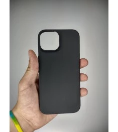 Силіконовий чохол Graphite для Apple iPhone 15 (чорний)