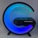 Настільна лампа-нічник з Bluetooth-колонкою та бездротовою зарядкою G11 (Чорний) Настільна лампа-нічник з Bluetooth-колонкою та бездротовою зарядкою G11 (Чорний)