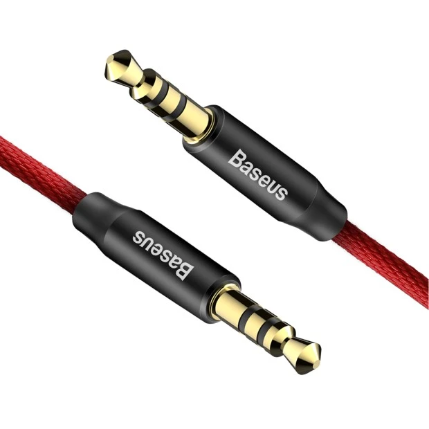 Кабель AUX Baseus Yiven Audio Cable M30 3.5 / 3.5mm 1m (Червоний)