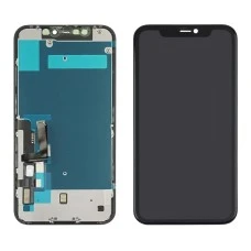Дисплей для Apple iPhone 11 с чёрным тачскрином Original (переклееное стекло)
