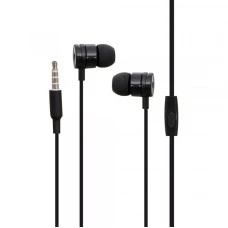Wired earphones-headset vacuum Borofone BM31 (Black)