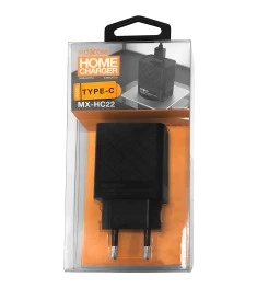 СЗУ-адаптер MOXOM (MX-HC22) + Type-C-кабель 2.4A 2USB