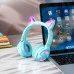 Наушники-гарнитура Borofone BO15 Cat Ear Bluetooth (Голубой) Наушники-гарнитура Borofone BO15 Cat Ear Bluetooth (Голубой)