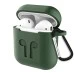 Чехол для наушников Full Silicone Case Apple AirPods (03) Dark Olive Чехол для наушников Full Silicone Case Apple AirPods (03) Dark Olive