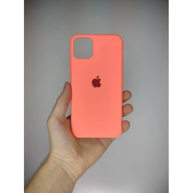 Оригінальний силіконовий чохол Apple для iPhone 11 Pro Max (рожевий цитрус)