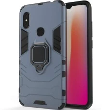 Бронь-чехол Ring Armor Case Xiaomi Redmi Note 6 / Note 6 Pro (Пыльная бирюза)