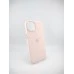 Чохол Silicone Case з MagSafe для Apple iPhone 14 (Chalk Pink)