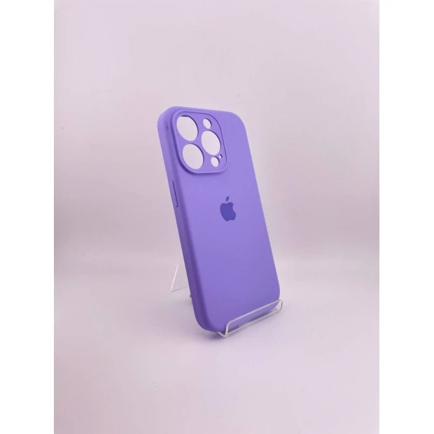 Силикон Original RoundCam Case Apple iPhone 15 Pro (43) Glycine