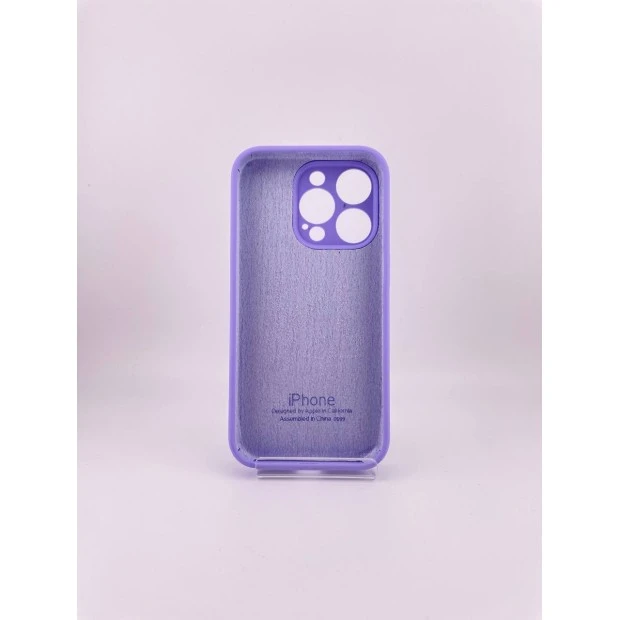 Силикон Original RoundCam Case Apple iPhone 15 Pro (43) Glycine