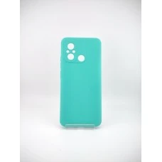 Силикон Original Xiaomi Redmi 12C / 11A (ShutCam) (Бирюзовый)