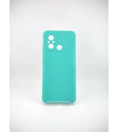 Силіконовий чохол Original Xiaomi Redmi 12C  /  11A (з шторкою для камери) (Бірю..