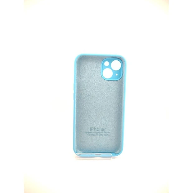 Силіконовий оригінальний чохол RoundCam для Apple iPhone 13 (20) синій