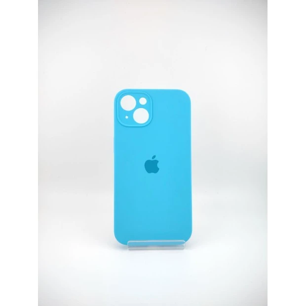 Силіконовий оригінальний чохол RoundCam для Apple iPhone 13 (20) синій