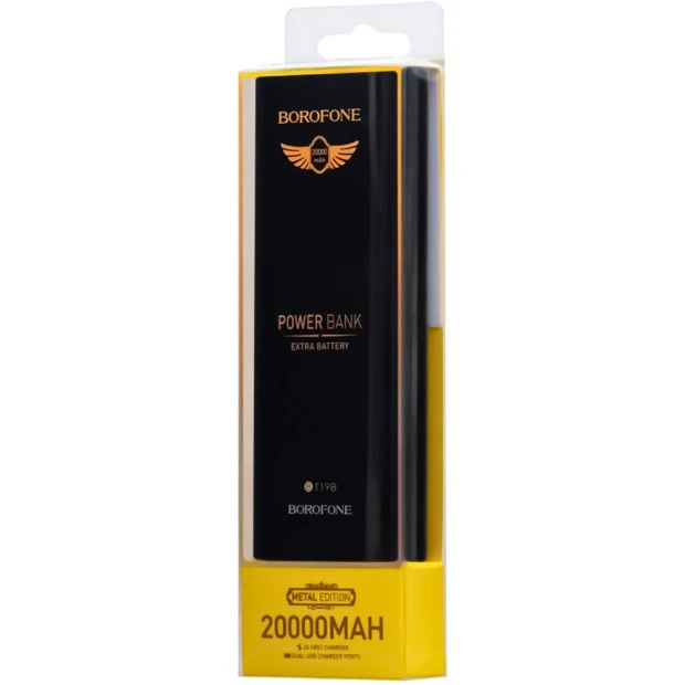PowerBank Borofone BT19B 20000mAh (Чёрный)
