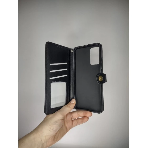 Leather Book Case Gallant for Xiaomi Redmi Note 11 Pro  /  Note 12 Pro 4G (Black)