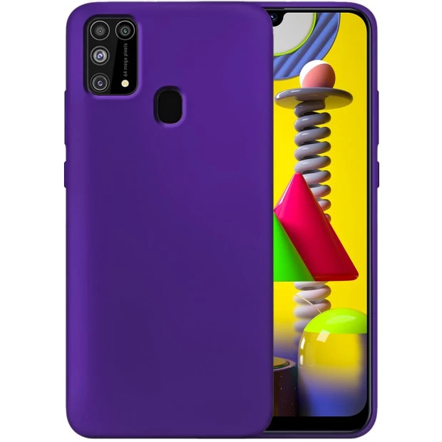 Силикон Original 360 Case Samsung Galaxy M31 (2020) (Фиолетовый)