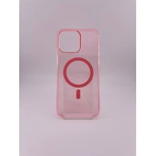 Чехол Clear Case Premium with MagSafe Apple iPhone 15 Pro Max (Pink Sand)