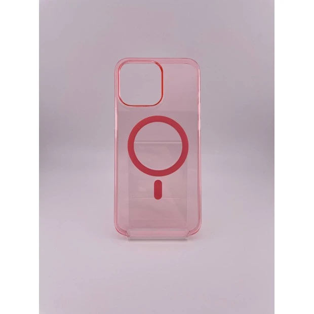 Чехол Clear Case Premium with MagSafe Apple iPhone 15 Pro Max (Pink Sand)