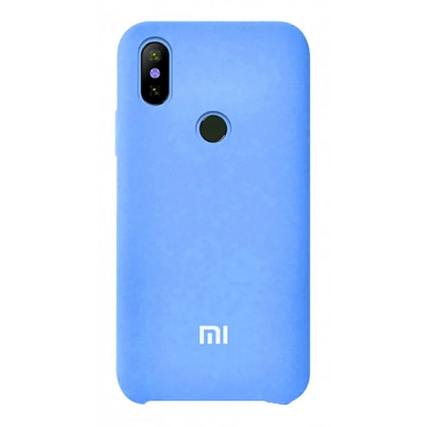 Чехол Силикон Original Case Xiaomi Mi6x / Mi A2 (Голубой)