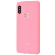 Силіконовий чохол Original 360 Case Logo для Xiaomi Mi6x  /  Mi A2 (Рожевий)