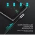 USB-кабель UGREEN US284 з кутовим штекером 3A (1м) (Type-C) (Чорний) USB-кабель UGREEN US284 з кутовим штекером 3A (1м) (Type-C) (Чорний)