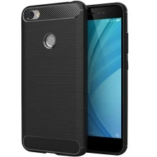 Силіконовий чохол Polished Carbon для Xiaomi Redmi Note 5A Prime (чорний)