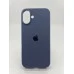 Силіконовий оригінальний чохол для Apple iPhone 16 Plus (42), тіньовий синій. Силіконовий оригінальний чохол для Apple iPhone 16 Plus (42), тіньовий синій.