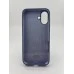 Силіконовий оригінальний чохол для Apple iPhone 16 Plus (42), тіньовий синій. Силіконовий оригінальний чохол для Apple iPhone 16 Plus (42), тіньовий синій.