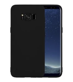 Силикон iNavi Color Samsung Galaxy S8 (Черный)