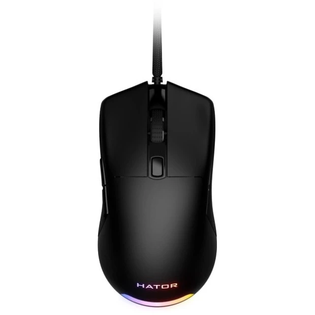 Мышь проводная игровая Hator Pulsar 2 (Чёрный)