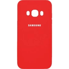 Силиконовый чехол Original Case Samsung Galaxy J7 (2016) J710 (Красный)