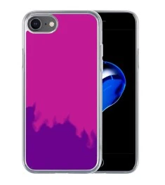 Чехол Aquarium Color Sand Apple iPhone 7 / 8 / SE (2020) (Фиолетовый)