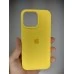 Силіконовий оригінальний чохол-кейс Apple iPhone 15 Pro Max (13) жовтий Силіконовий оригінальний чохол-кейс Apple iPhone 15 Pro Max (13) жовтий
