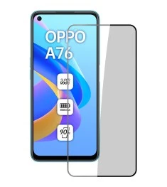 Захисне скло 5D Standard Oppo A76 Black